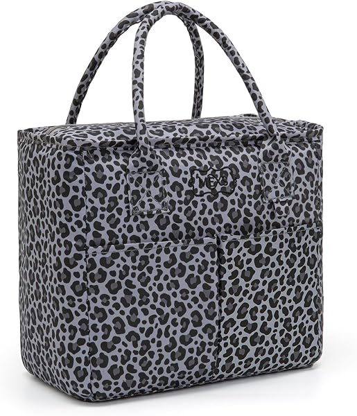 9L Leakproof Lunch Box Bag - Gray Leopard