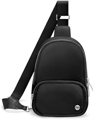 Anti-Theft Sling Bag - Black