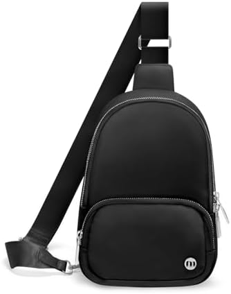 Anti-Theft Sling Bag - Black