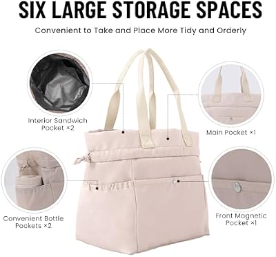 Drawstring Lunch Bag - Khaki - photo 4