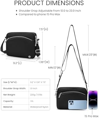 Everywhere Crossbody 2L - Black - photo 4