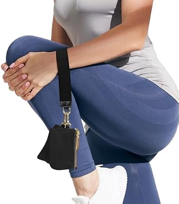 Keychain Wristlet Wallet - Black & Gold - photo 2