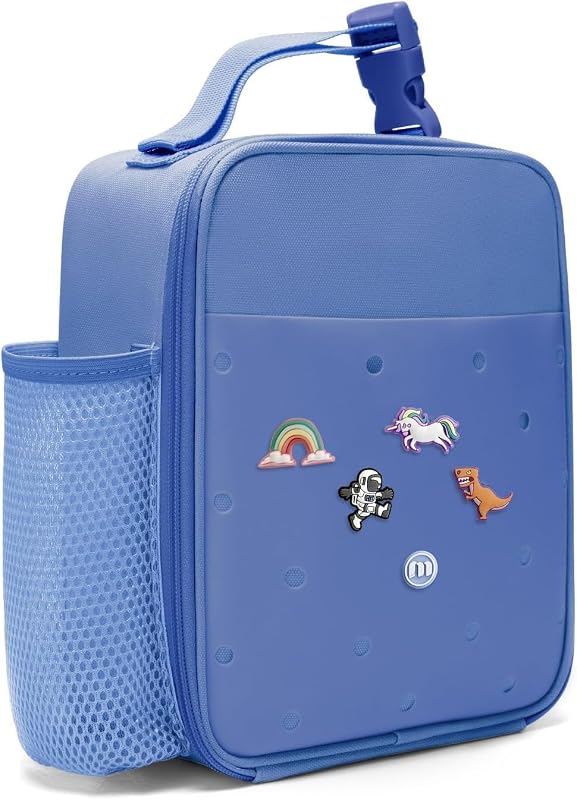 Kids DIY Charm Lunch Bag - Blue