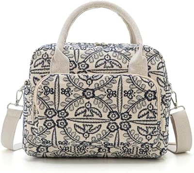 Large Insulated Lunch Tote - Bird Blue - photo 2